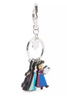 Disney Parks Frozen Elsa Anna Vinyl Keychain New with Tag