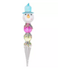 Robert Stanley Top Hat Snowman Shaker Finial Christmas Ornament New with Tag