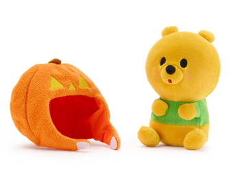 Disney Parks Winnie the Pooh Halloween Mini Mix Its Small Soft Toy 15cm New