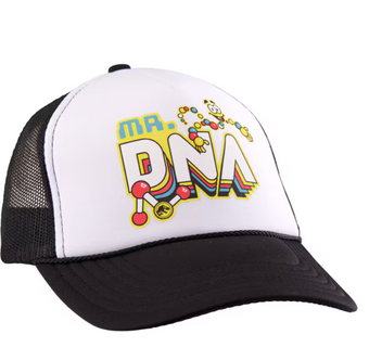 Universal Studios Jurassic World Mr. DNA Adult Mesh Cap Baseball Hat New W Tag