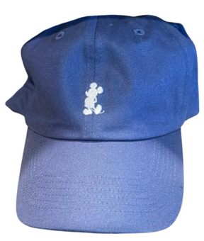 Disney Parks Mickey Mouse Embroidered Navy Blue Baseball Hat Cap New With Tag