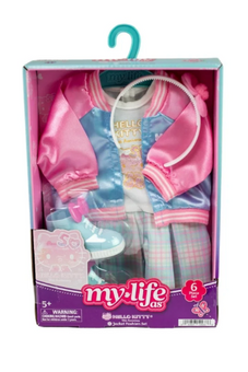 My Life As Hello Kitty Jacket Fashion Set for 18" Dolls Toy New With Tag