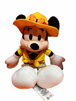 Disney Parks Animal Kingdom Minnie with Safari Outfit Plush New with Tag
