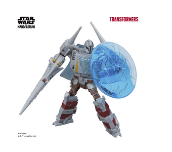 Transformers Star Wars Mandalorian N-1 Starfighter 7.5 Action Figure New W Box