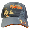 Disney Parks Disneyland Paris France Mickey Eiffel Baseball Hat Cap New with Tag