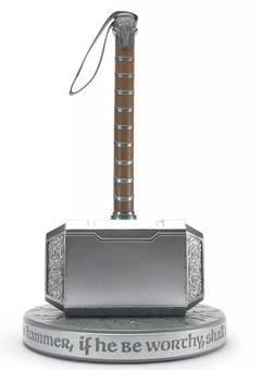 Disney Parks Marvel Thor Mjölnir Hammer Vault with Lights and Sound New With Tag