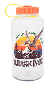 Universal Studios Jurassic Park Rebirth Sea Land Air Water Bottle New With Tag