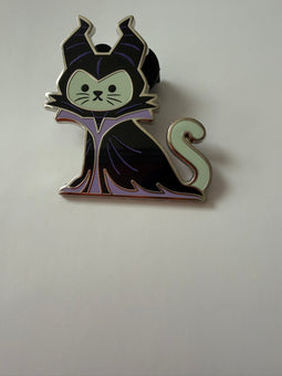 Disney Parks 2026 Cat Malificent Cats and Dogs Halloween Costume Mystery Pin