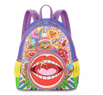 Disney Parks Disney100 The Muppets Loungefly Mini Backpack New with Tag