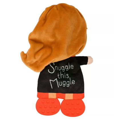 Harry Potter Hermione Baby Blanket with Teether Feet Snuggle This Muggle New