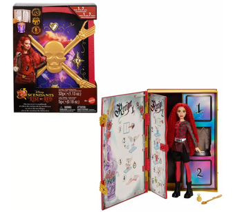 Disney Descendants The Rise of Red The Sorcerer's Cookbook with Red Doll New
