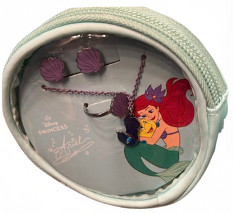 Disney Parks Princess Ariel Little Mermaid Jewelry Set New with Tag