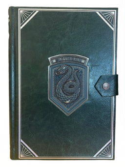 Universal Studios Harry Potter Green Slytherin Crest Journal New With Tag