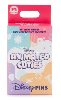Disney Parks Animated Cuties Mystery Pin Set Random New With Card