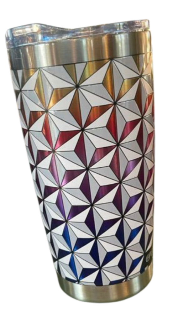 Disney Parks Epcot Spaceship Earth Stainless Tumbler New With Tag