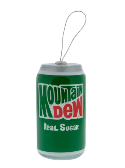 Mountain Dew Decoupage Christmas Tree Ornament New With Tag