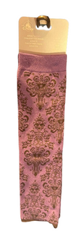 Disney Parks Haunted Mansion Wallpaper Purple Adult Socks One Size New With Tag
