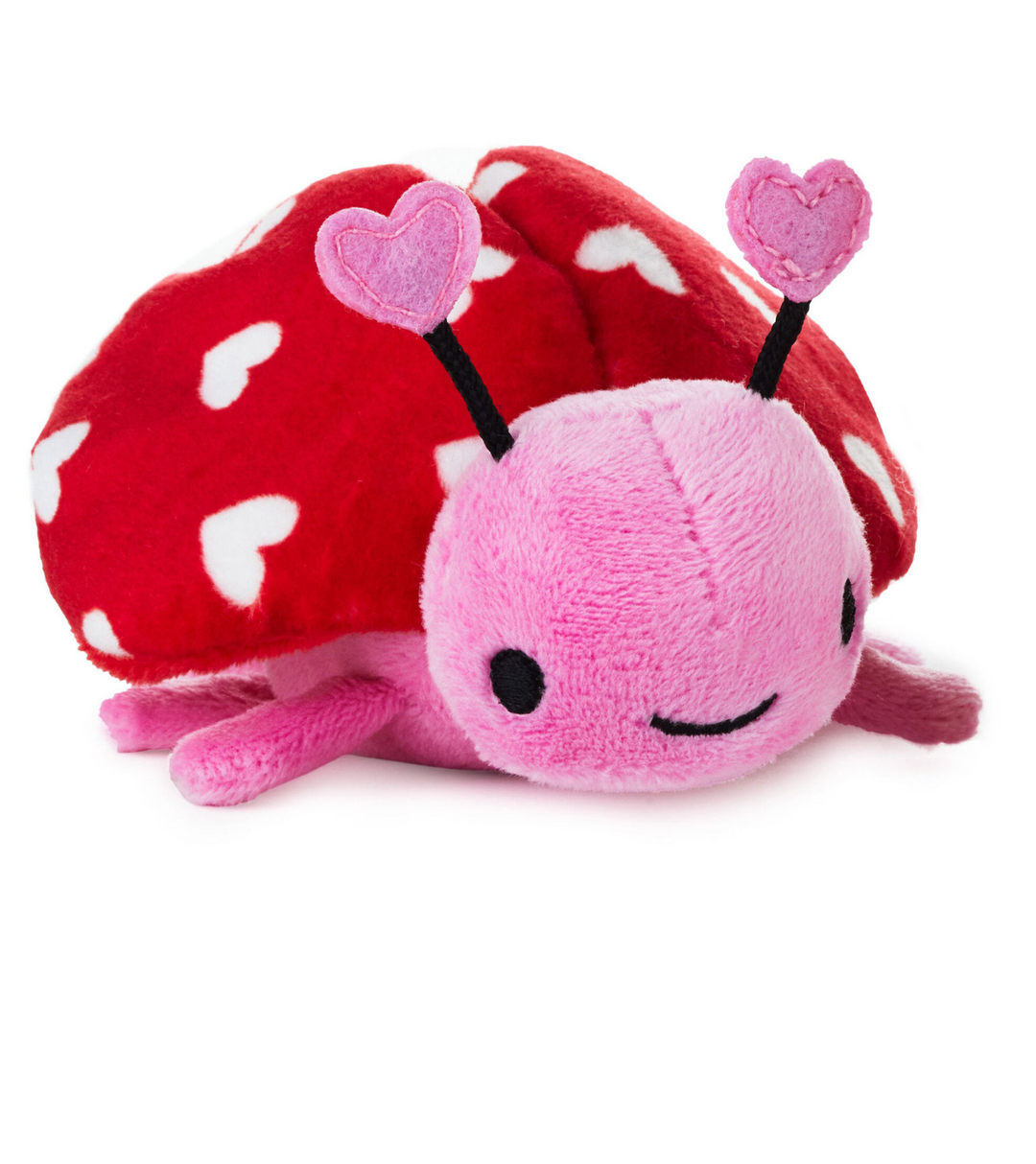 Hallmark Valentine Zip-Along Ladybug Plush Toy New with Tag I Love Characters Hallmark Valentine Zip-Along Ladybug Plush Toy New with Tag I Love Characters