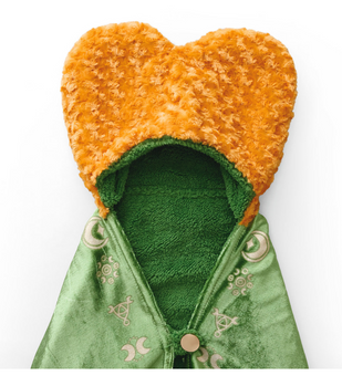 Hallmark Disney Hocus Pocus Winifred Sanderson Hooded Blanket 74x52 New with Tag