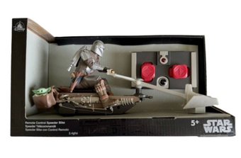 Disney Parks Star Wars Mandalorian Grogu Remote Control Speeder Bike Galaxy Edge