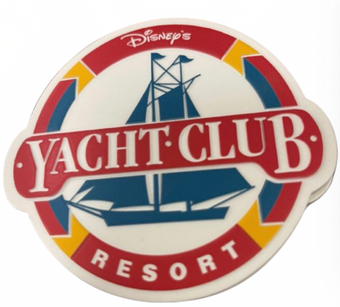 Disney Parks Yacht Club Resort Magnet New with Tag