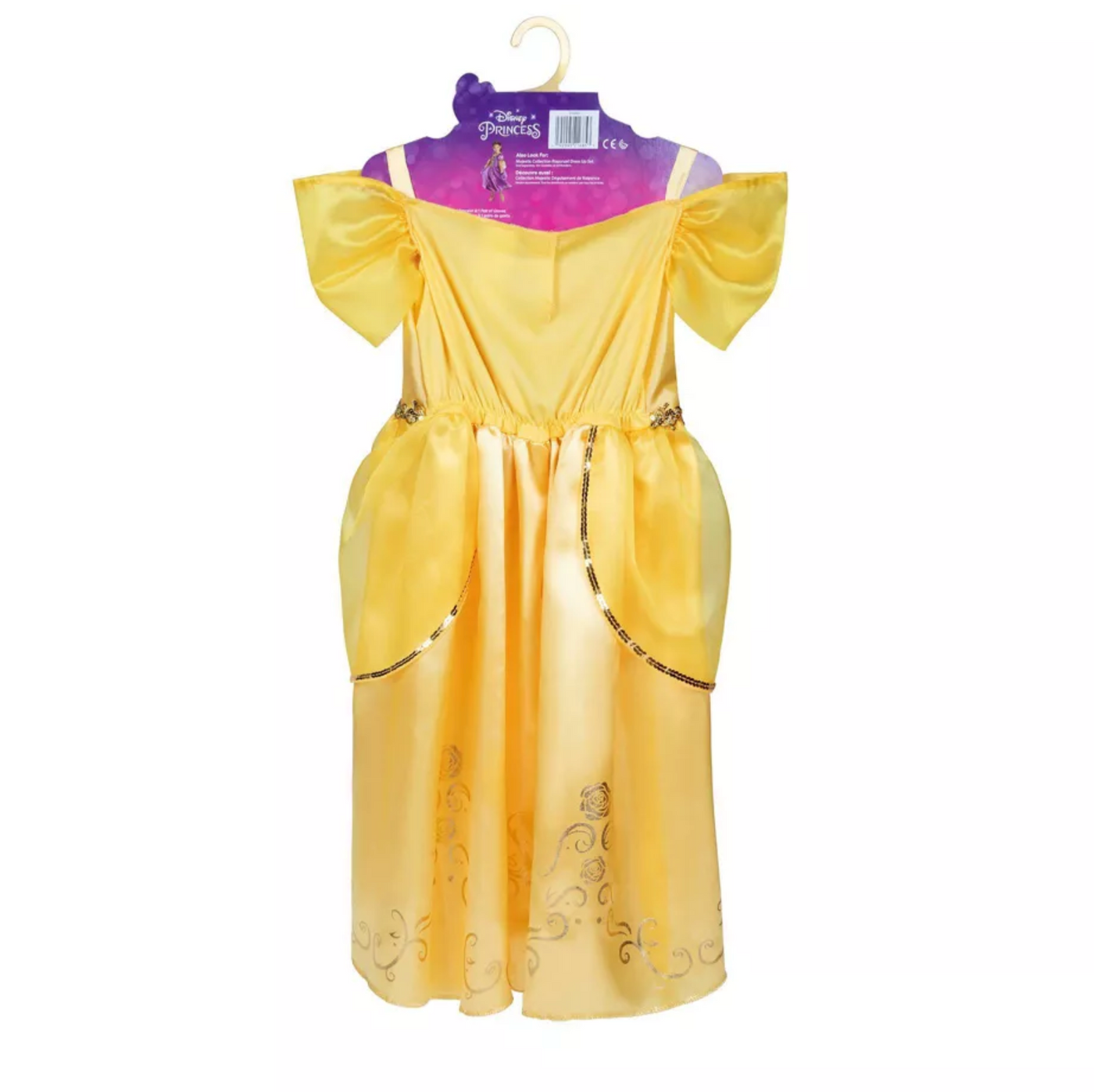 Disney Princess Belle Majestic Dress with Bracelet and Gloves Size 4-6x New