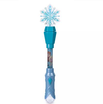 Disney Parks Frozen Anna Elsa Glow Spinner Wand New with Tag