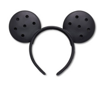Disney Parks Adult Crocs Ear Headband Mickey Mouse Black New With Tag