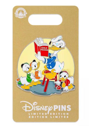 Disney Parks Donald's Nephews 85th Anniversary Pin Limited Edition New With Card
