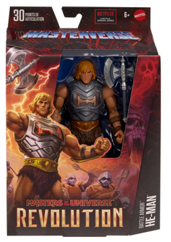 Masters of Universe Revolution Masterverse Battle Armor He-Man Figure New Box