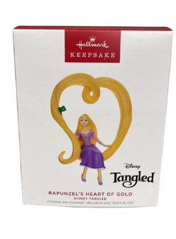 Hallmark 2023 Keepsake Tangled Rapunzel's Heart of Gold Christmas Ornament New