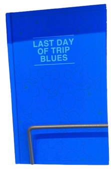 Disney Parks Walt Disney World Logo Mania Trip Blues Notebook Blue New With Tag
