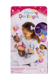 Disney Darlings Snuggly Stars Doll Minnie Mouse Toy New W Box