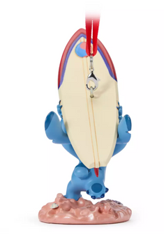 Disney Stitch with Surfboard Sketchbook Christmas Ornament Lilo and Stitch New