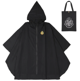 Universal Studios Harry Potter Hogwarts Crest Poncho New With Tag