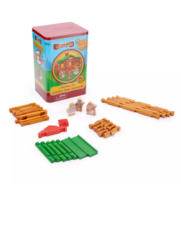 Disney Parks Country Bear Jamboree Lincoln Logs Building Set Toy New with Box