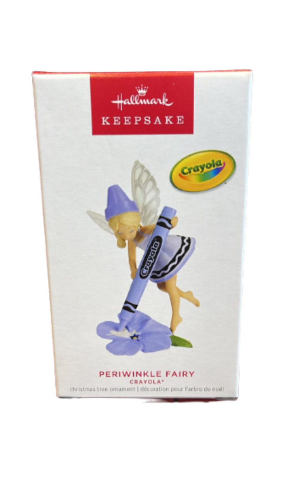 Hallmark 2023 Keepsake Crayola Periwinkle Fairy Christmas Ornament New with Box
