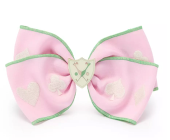 Disney Alice in Wonderland Bow Hair Clip D23 Wonderland Royal Croquet Club New