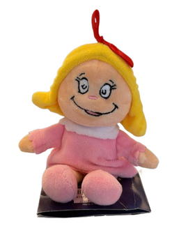 Universal Studios Dr Seuss The Grinch Shoulder Pal Plush Cindy-Lou Who Toy New