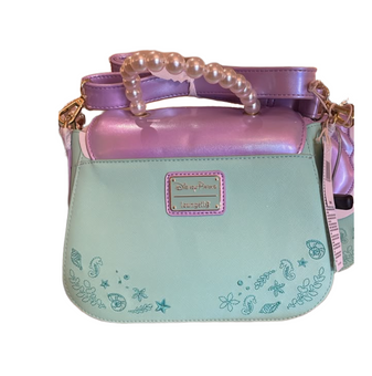 Disney Parks Little Mermaid Ariel Loungefly Crossbody Handbag Bag New With Tag