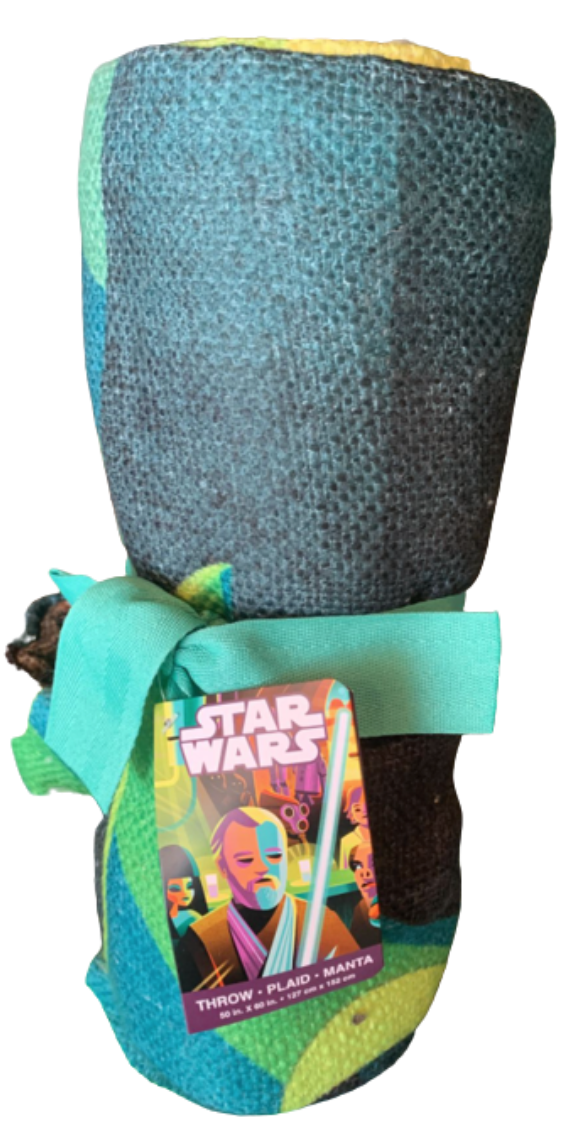 Disney Parks Throw Plaid Blanket Jeff Granito Star Wars New With Tag