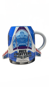 Disney Parks Toy Story Buzz Lightyear Space Ranger Sculpted 20oz Coffee Mug New