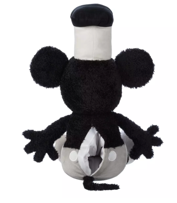 Disney Parks Mickey Mouse Weighted Plush – Steamboat Willie – 17'' New With Tag