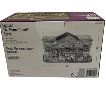 Lighted 2023 The Home Depot Store Halloween Decoration Figurine New with Box