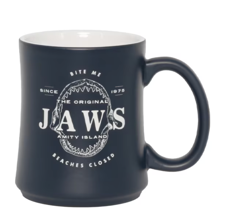Universal Studios Jaws Shark Amity Island Coffee Mug New with Tag