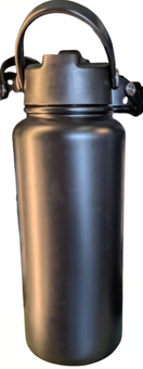 Disney Parks Star Wars May the 4th Logo Aurebesh Black Water Bottle New