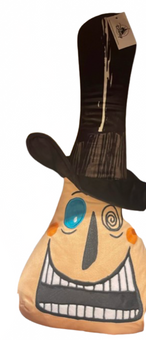 Disney Parks Mayor of Halloween Nightmare Before Christmas Face Pillow New W Tag