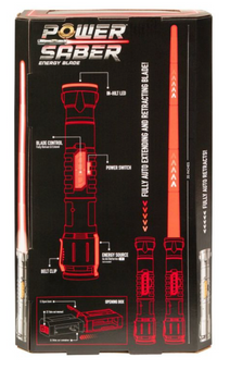 Goliath Red Energy Power Saber Toy New With Box