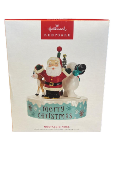 Hallmark 2023 Keepsake Nostalgic Noel with Sound Christmas Ornament New w Box