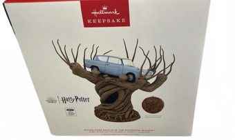 Hallmark 2024 Keepsake Harry Potter Whomping Willow Christmas Tree Topper New